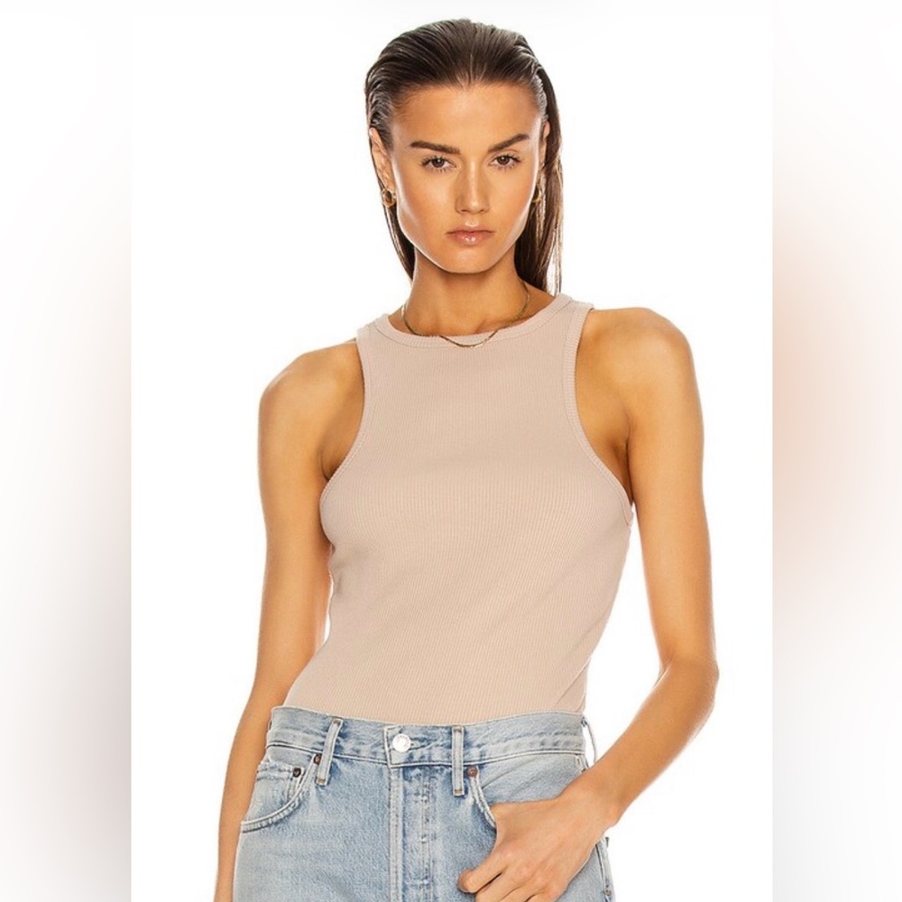Agolde Beige Tank Top